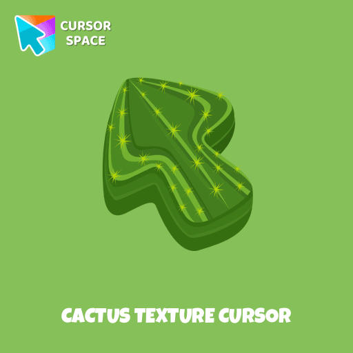 Cactus Texture cursor arrow cursor