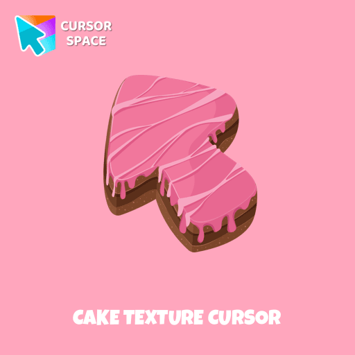 Cake Texture cursor arrow cursor